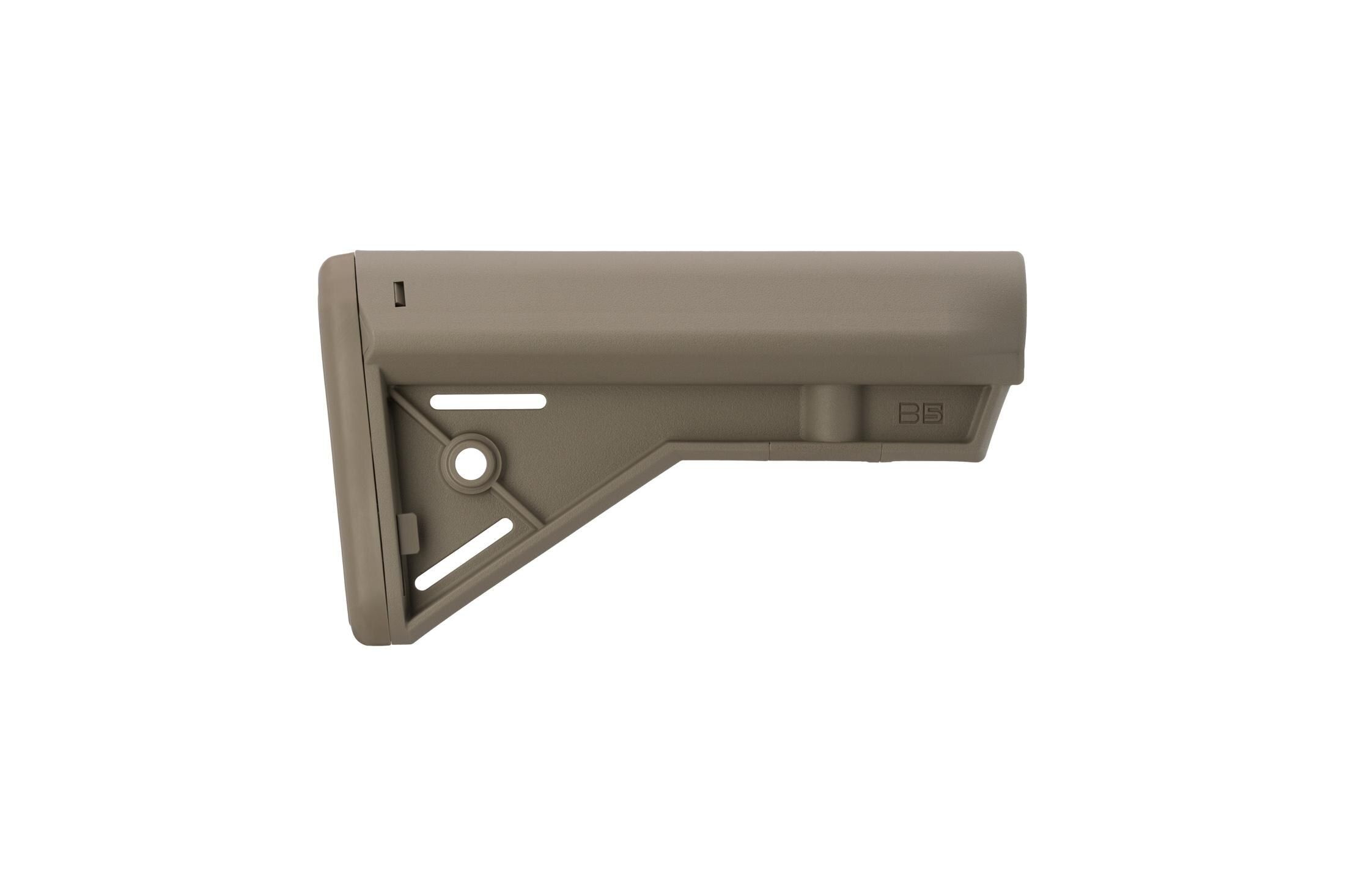 B5 Systems Fixed Bravo-C Stock Mil-Spec - FDE